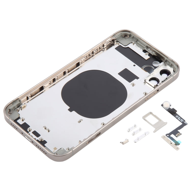 Back Cover with Appearance Imitation of iP15 Pro for iPhone 11(Titanium) - Back Cover by buy2fix | Online Shopping UK | buy2fix