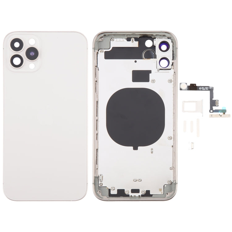 Back Cover with Appearance Imitation of iP15 Pro for iPhone 11(White) - Back Cover by buy2fix | Online Shopping UK | buy2fix