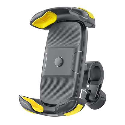 Motorcycle Bicycle Phone Riding Holder Bracket (Yellow) - Holder by buy2fix | Online Shopping UK | buy2fix