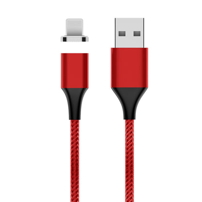 M11 5A USB to 8 Pin Nylon Braided Magnetic Data Cable, Cable Length: 2m (Red) - Charging Cable & Head by buy2fix | Online Shopping UK | buy2fix