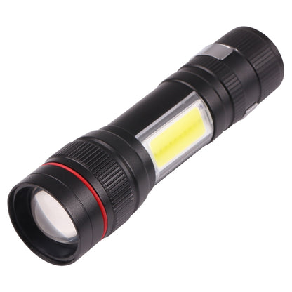 T6 LED Pocket Flashlight Zoomable 3 Modes with Hook Clip - Mini Flashlight by buy2fix | Online Shopping UK | buy2fix