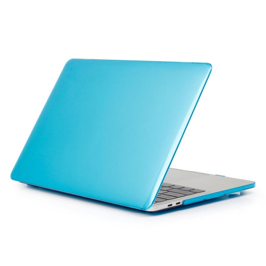 Laptop Crystal Style PC Protective Case for MacBook Pro 13.3 inch A1989 (2018) / A2159 / A2251 / A2289 / A2338(Lake Blue) - MacBook Pro Cases by buy2fix | Online Shopping UK | buy2fix