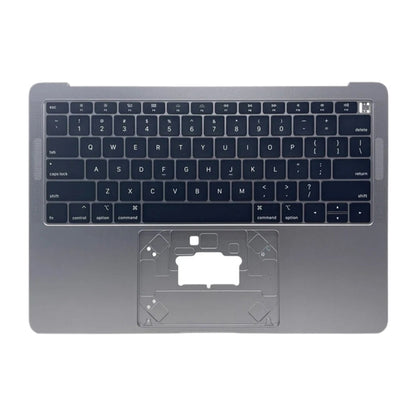 For Macbook Air 13 2020 M1 A2337 EMC3598 C-side Cover + US Edition Key Board (Grey) - Bottom Cover by buy2fix | Online Shopping UK | buy2fix