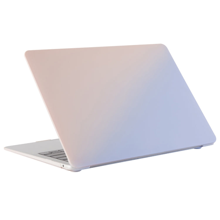 Cream Style Laptop Plastic Protective Case for MacBook Pro 13.3 inch (2019)(Pink Blue) - MacBook Pro Cases by buy2fix | Online Shopping UK | buy2fix