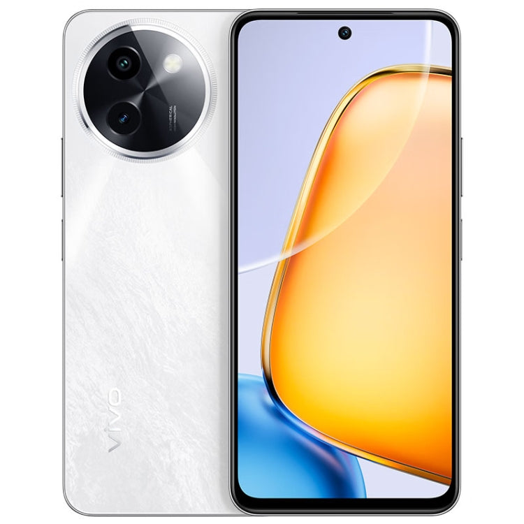 vivo Y200i, Dual Back Cameras, 8GB+256GB, Face ID Screen Fingerprint Identification, 6.72 inch Android 14.0 OriginOS 4 Snapdragon 4 Gen 2 Octa Core 2.2GHz, OTG, Network: 5G, Support Google Play (White) - vivo by vivo | Online Shopping UK | buy2fix