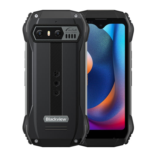 Blackview N6000SE, IP68/IP69K/MIL-STD-810H, 4GB+128GB, 4.3 inch Android 13 MediaTek MT8788 Octa Core, Network: 4G, OTG, NFC (Black) - Blackview by Blackview | Online Shopping UK | buy2fix