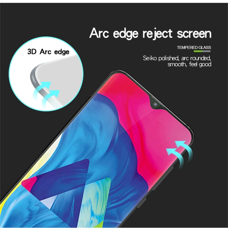 MOFI 9H 3D Explosion-proof Curved Screen Tempered Glass Film for Galaxy M20 (Black) - Galaxy Tempered Glass by MOFI | Online Shopping UK | buy2fix