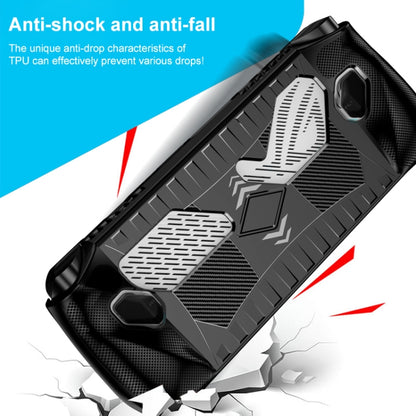 For ASUS ROG Ally Game Console TPU Protective Case (Black) - Accessories by buy2fix | Online Shopping UK | buy2fix