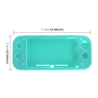 IPLAY Game Host Silicone Full Coverage Protective Case with Screen Protector for Switch Lite(Mint Green) - Cases by iplay | Online Shopping UK | buy2fix