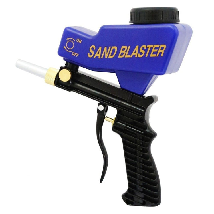 Portable Blue Gravitational Sandblasting Machine Mini Rust-proof Sandblaster Spray Mechine - Others by buy2fix | Online Shopping UK | buy2fix