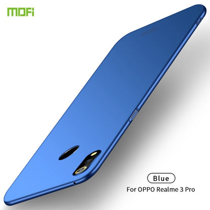 MOFI Frosted PC Ultra-thin Hard Case for OPPO Realme 3 Pro(Blue) - Realme Cases by MOFI | Online Shopping UK | buy2fix