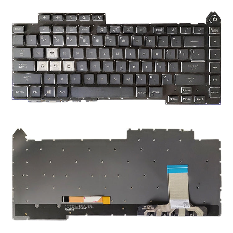 G513 US Version Backlit Laptop Keyboard For Asus ROG Strix G15 G513Q G513QM G513QY GL543 0KBR0-4810US00 4812US00 4814US00 - Replacement Keyboards by buy2fix | Online Shopping UK | buy2fix