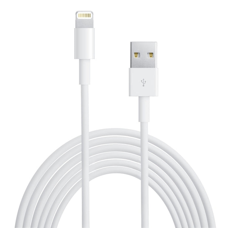 2m Super Quality Multiple Strands TPE Material USB Sync Data Charging Cable(White) - Normal Style Cable by buy2fix | Online Shopping UK | buy2fix