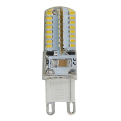 G9 4W 210LM  Silicone Corn Light Bulb, 64 LED SMD 3014, Warm White Light, AC 220V - LED Blubs & Tubes by buy2fix | Online Shopping UK | buy2fix