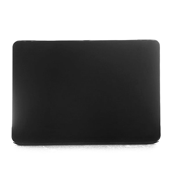 ENKAY for MacBook Air 13.3 inch (US Version) 4 in 1 Frosted Hard Shell Plastic Protective Case with Screen Protector & Keyboard Guard & Anti-dust Plugs(Black) - MacBook Air Cases by ENKAY | Online Shopping UK | buy2fix