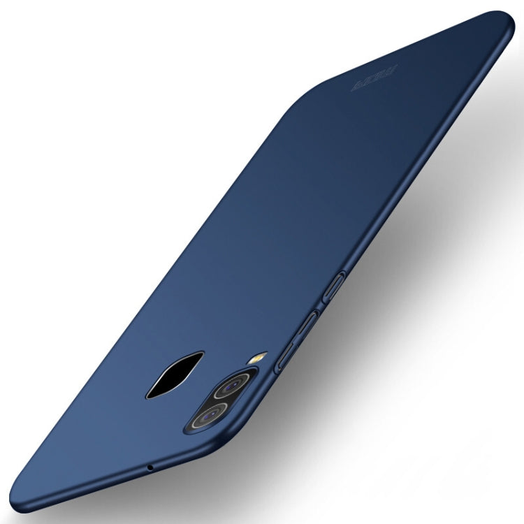 MOFI Frosted PC Ultra-thin Full Coverage Case for Galaxy A40 (Blue) - Galaxy Phone Cases by MOFI | Online Shopping UK | buy2fix