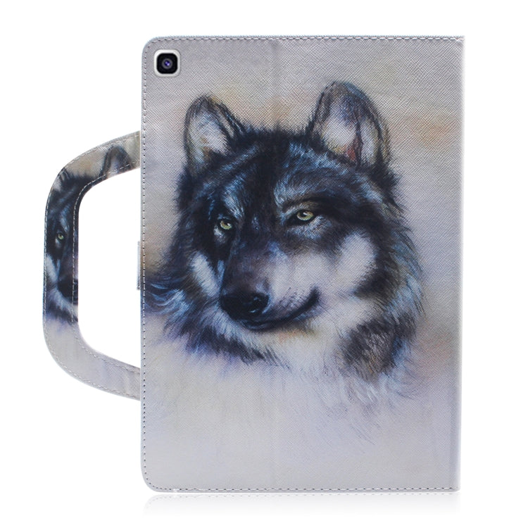 Wolf Pattern Horizontal Flip Leather Case for Galaxy Tab A 8 (2019) / P200 / P205, with Holder & Card Slot & Wallet - Tab A 8.0 & S Pen (2019) P200/P205 by buy2fix | Online Shopping UK | buy2fix