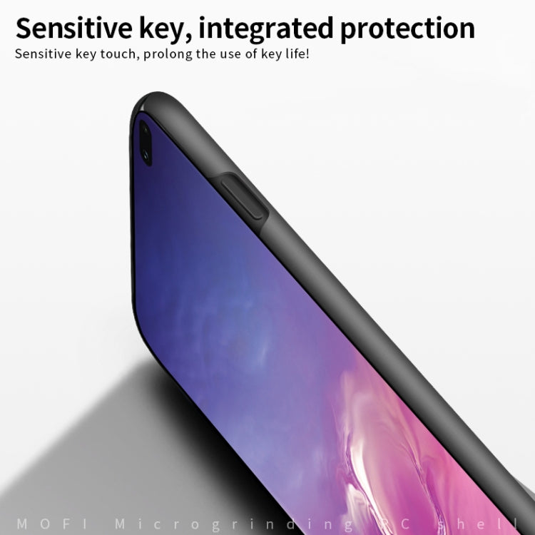 MOFI Frosted PC Ultra-thin Full Coverage Case for Galaxy S10 (Black) - Galaxy Phone Cases by MOFI | Online Shopping UK | buy2fix