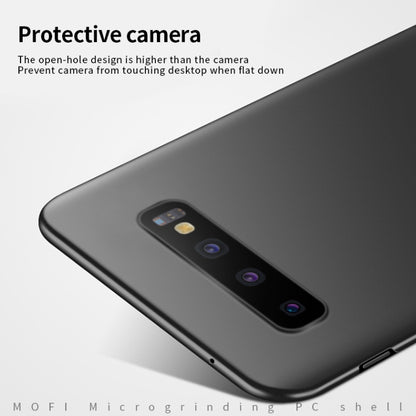 MOFI Frosted PC Ultra-thin Full Coverage Case for Galaxy S10 (Black) - Galaxy Phone Cases by MOFI | Online Shopping UK | buy2fix