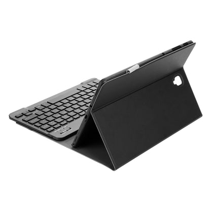 ST830S Bluetooth 3.0 Fine Wool Texture PU Leather ABS Detachable Seven-color Backlight Bluetooth Keyboard Leather Tablet Case for Samsung Galaxy Tab S4 10.5 inch T830 / T835, with Pen Slot & Holder (Black) - Samsung Keyboard by buy2fix | Online Shopping UK | buy2fix