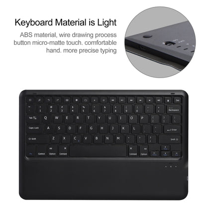 A970 Detachable Bluetooth Keyboard Ultrathin Horizontal Flip Leather Tablet Case for Samsung Galaxy Tab S7 FE T730 / T736 / S7+ T970 / T975 / T976(Black) - Samsung Keyboard by buy2fix | Online Shopping UK | buy2fix