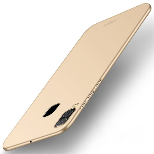 MOFI Frosted PC Ultra-thin Hard Case for Galaxy A20 / A30 (Gold) - Galaxy Phone Cases by MOFI | Online Shopping UK | buy2fix