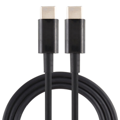 PD 5A USB-C / Type-C Male to USB-C / Type-C Male Fast Charging Cable, Cable Length: 1.5m (Black) - USB-C & Type-C Cable by buy2fix | Online Shopping UK | buy2fix