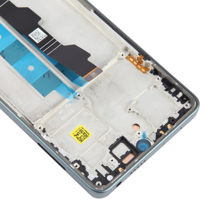 For Xiaomi Redmi Note 13 Pro 4G Original AMOLED Material LCD Screen Digitizer Full Assembly with Frame (Blue) - LCD Screen by buy2fix | Online Shopping UK | buy2fix