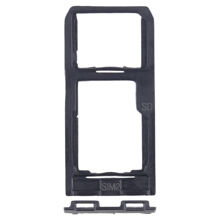 For Sony Xperia 1 III Original SIM Card Tray + SIM / Micro SD Card Tray (Black) - Card Tray by buy2fix | Online Shopping UK | buy2fix