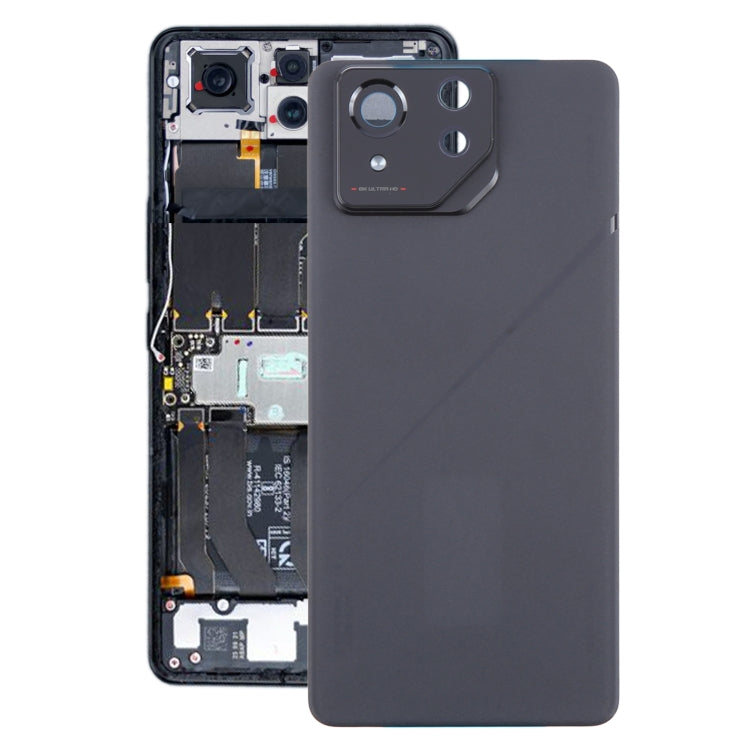 For Asus ROG Phone 8 Pro AI2401 Original Glass Battery Back Cover with Camera Lens Cover - Back Cover by buy2fix | Online Shopping UK | buy2fix