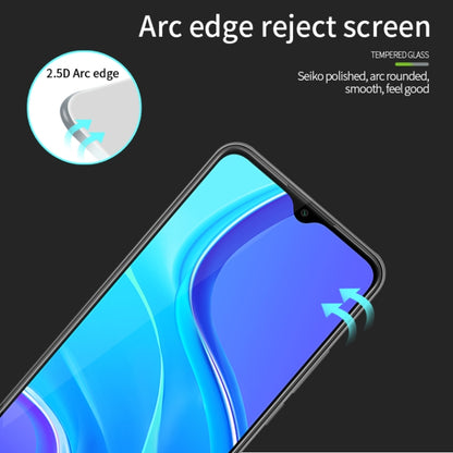 For Xiaomi RedMi 9 PINWUYO 9H 2.5D Full Screen Tempered Glass Film(Black) -  by PINWUYO | Online Shopping UK | buy2fix