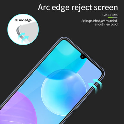 For Huawei Enjoy20 Pro/Honor30 Lite PINWUYO 9H 3D Curved Full Screen Explosion-proof Tempered Glass Film(Black) - Huawei Tempered Glass by PINWUYO | Online Shopping UK | buy2fix