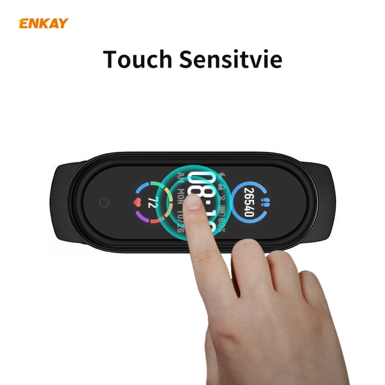 1 PCS For Xiaomi Mi Band 5 ENKAY Hat-Prince 3D Full Screen Soft PC Edge + PMMA HD Screen Protector Film - Screen Protector by ENKAY | Online Shopping UK | buy2fix