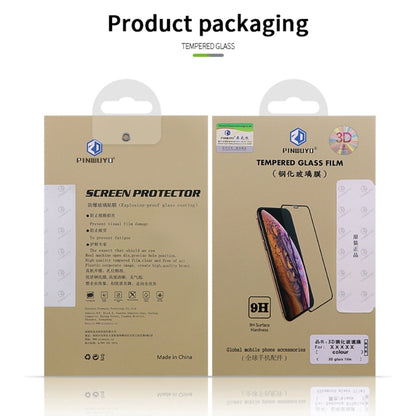 For Xiaomi Mi 11 Pro PINWUYO 9H 3D Hot Bending Tempered Glass Film(Black) -  by PINWUYO | Online Shopping UK | buy2fix