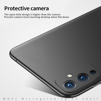 For OnePlus 9 MOFI Frosted PC Ultra-thin Hard Case(Black) - OnePlus Cases by MOFI | Online Shopping UK | buy2fix