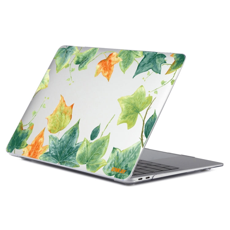 ENKAY Hat-Prince Forest Series Pattern Laotop Protective Crystal Case for MacBook Pro 13.3 inch A2251 / A2289 / A2338 2020(Ivy Leaf Pattern) - MacBook Pro Cases by ENKAY | Online Shopping UK | buy2fix