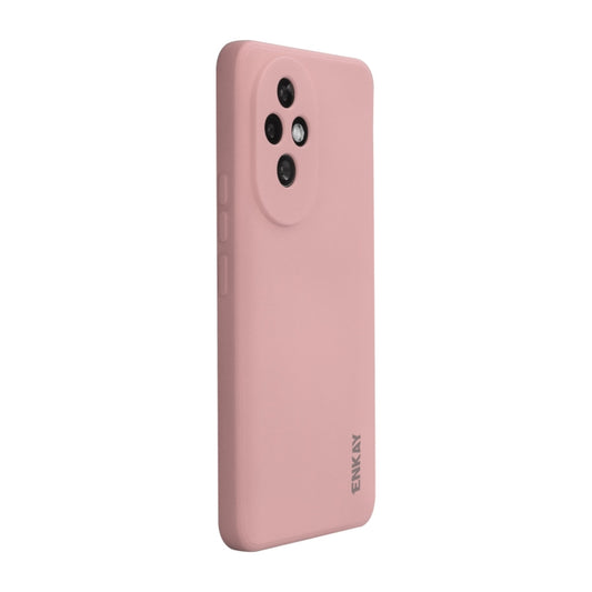 For Honor 200 ENKAY Liquid Silicone Soft Shockproof Phone Case(Pink) - Honor Cases by ENKAY | Online Shopping UK | buy2fix