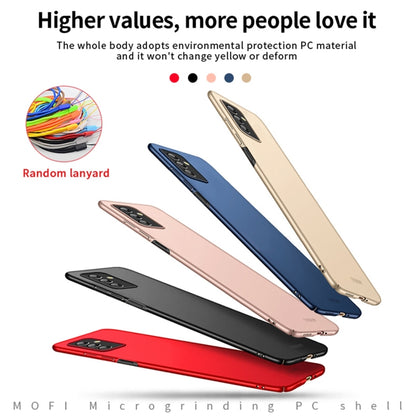 For Samsung Galaxy M52 5G MOFI Frosted PC Ultra-thin Hard Case(Red) -  by MOFI | Online Shopping UK | buy2fix