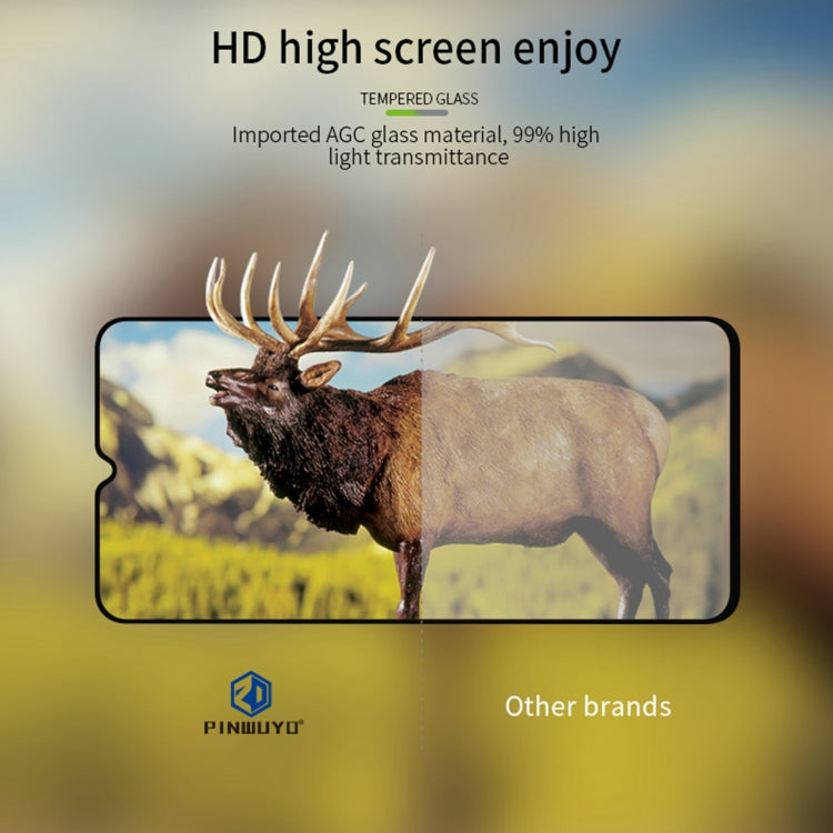 For Xiaomi Poco M5 PINWUYO 9H 2.5D Full Screen Tempered Glass Film(Black) -  by PINWUYO | Online Shopping UK | buy2fix