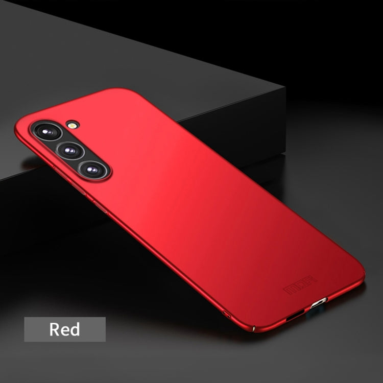 For Samsung Galaxy S23 FE 5G MOFI Frosted PC Ultra-thin Hard Phone Case(Red) - Galaxy S23 FE 5G Cases by MOFI | Online Shopping UK | buy2fix