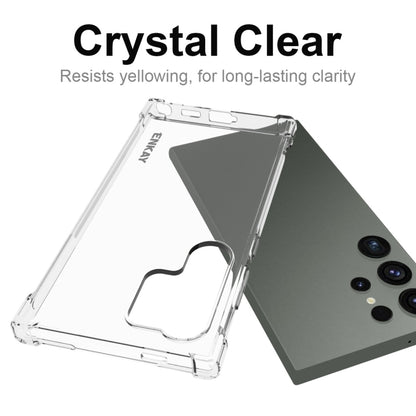 For Samsung Galaxy S24 Ultra 5G ENKAY Clear TPU Shockproof Anti-slip Phone Case - Galaxy S24 Ultra 5G Cases by ENKAY | Online Shopping UK | buy2fix