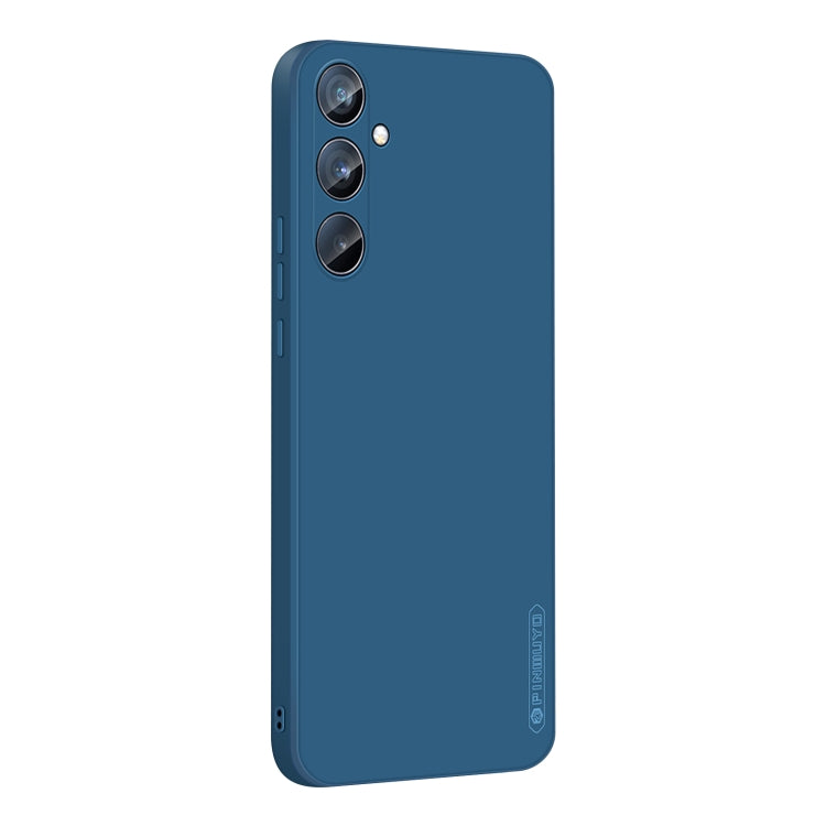 For Samsung Galaxy A54 5G PINWUYO Sense Series Liquid Silicone TPU Phone Case(Blue) - Galaxy Phone Cases by PINWUYO | Online Shopping UK | buy2fix