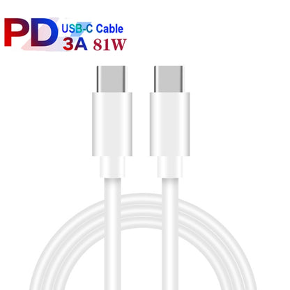 35W PD3.0 USB-C / Type-C Dual Port Charger with 1m Type-C to Type-C Data Cable, EU Plug - USB Charger by buy2fix | Online Shopping UK | buy2fix