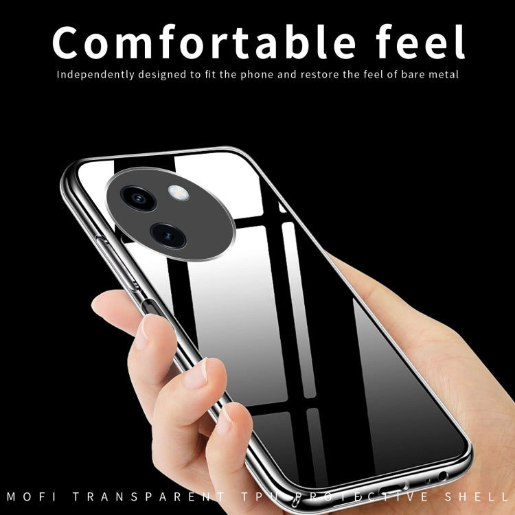 For vivo Y200i / T3X MOFI Ming Series Ultra-thin TPU Phone Case(Transparent) - vivo Cases by MOFI | Online Shopping UK | buy2fix