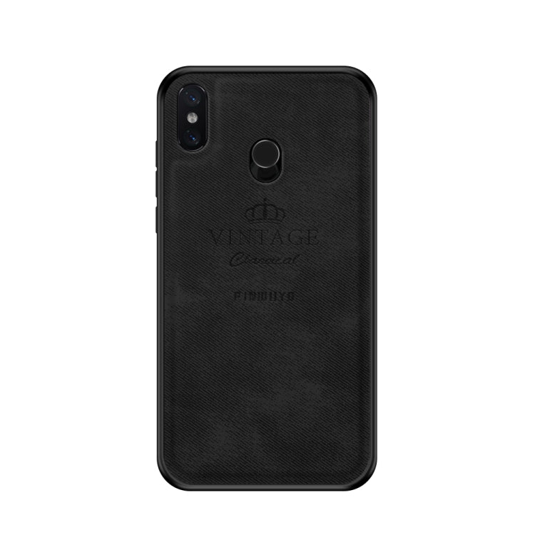 PINWUYO Shockproof Waterproof Full Coverage PC + TPU + Skin Protective Case for Xiaomi Mi 8(Black) - Xiaomi Cases by PINWUYO | Online Shopping UK | buy2fix