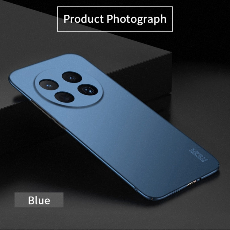 For Huawei Enjoy 60X MOFI Fandun Series Frosted PC Ultra-thin All-inclusive Phone Case(Blue) - Huawei Cases by MOFI | Online Shopping UK | buy2fix