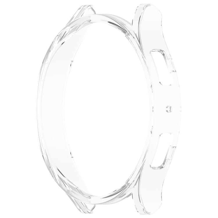 For Samsung Galaxy Watch 6 40mm Half Coverage Hollow PC Watch Protective Case(Transparent) - Watch Cases by buy2fix | Online Shopping UK | buy2fix