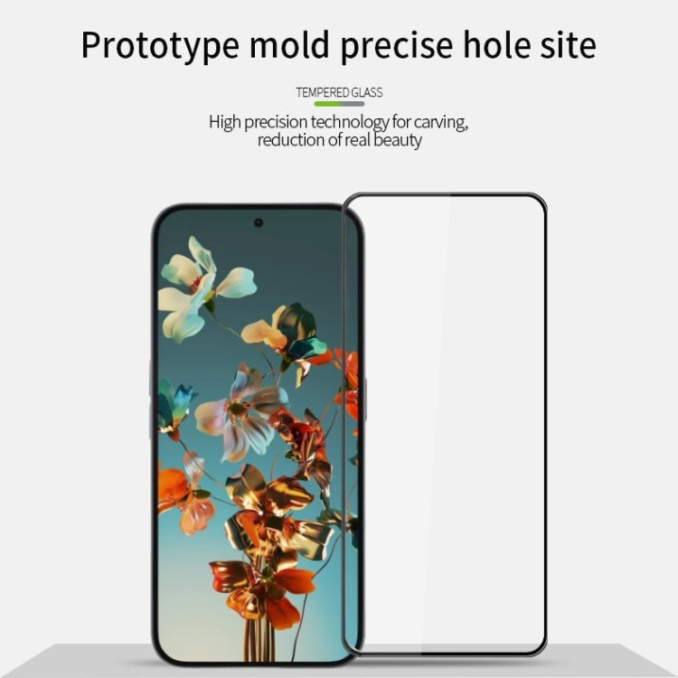 For Nothing Phone 2a Plus PINWUYO 9H 3D Curved Full Screen Explosion-proof Tempered Glass Film(Black) - Others by PINWUYO | Online Shopping UK | buy2fix