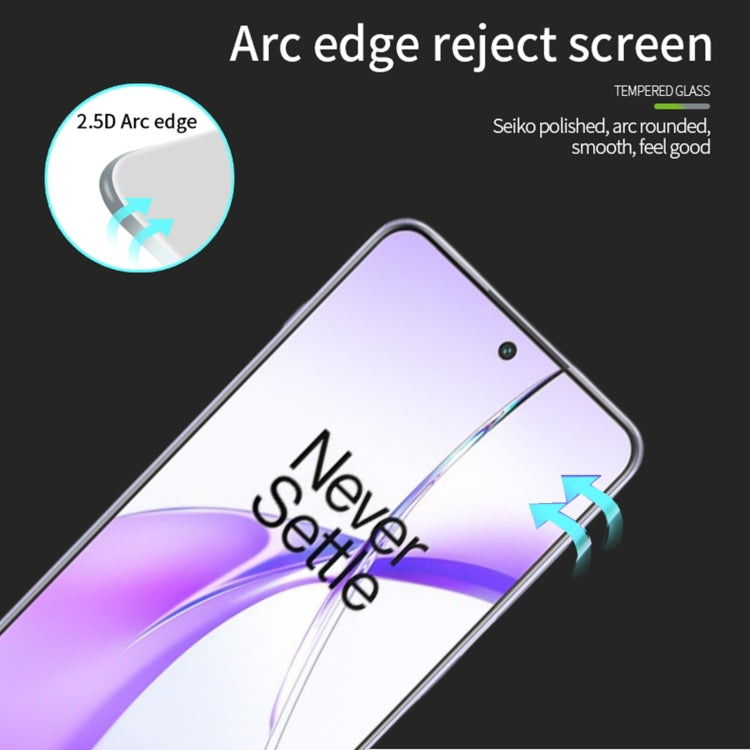 For OnePlus Ace 3V PINWUYO 9H 2.5D Full Screen Tempered Glass Film(Black) - OnePlus Tempered Glass by PINWUYO | Online Shopping UK | buy2fix
