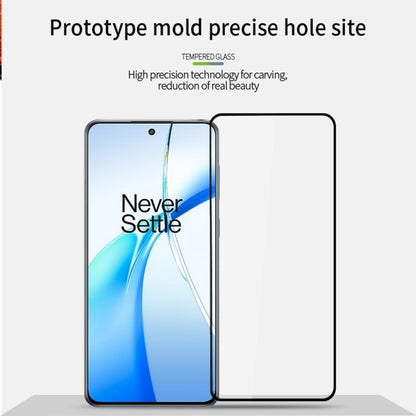 For OnePlus Nord CE4 PINWUYO 9H 2.5D Full Screen Tempered Glass Film(Black) - OnePlus Tempered Glass by PINWUYO | Online Shopping UK | buy2fix